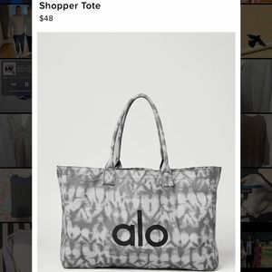 Alo shopper tote NWT